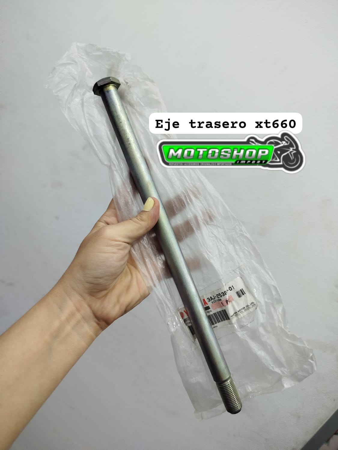 Eje trasero xt660 original