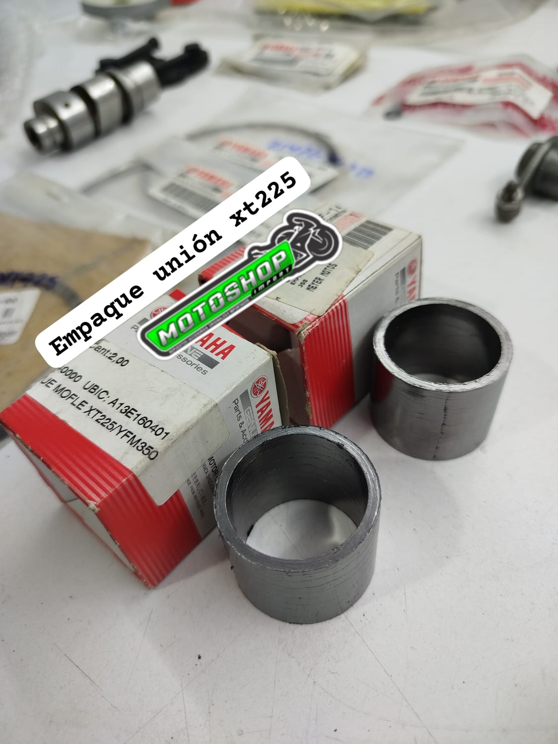 empaque union exosto xt225