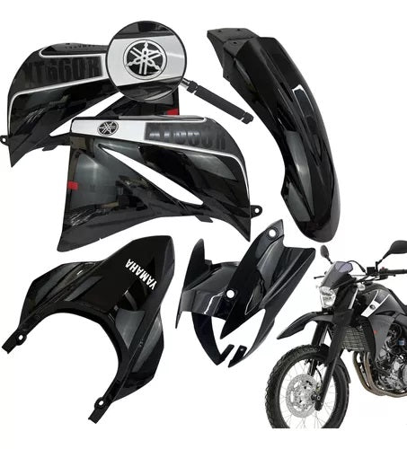 Kit tapas negras xt660