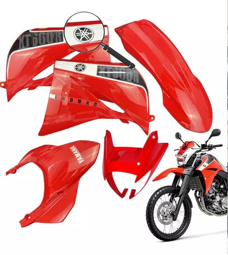 Kit tapas rojas xt660