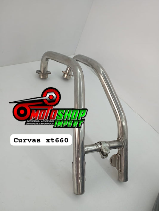 Curvas exosto xt660 usadas originales